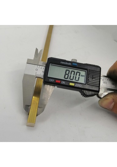 Pirinç Çubuk Kare Lama 8X8 Mm 50 Cm 478844180