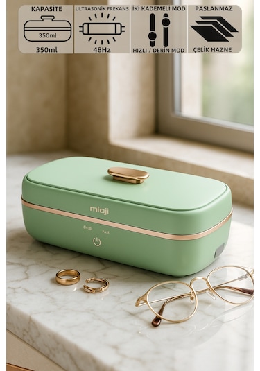 Mioji Mio Uv1c Takı Saat Gözlük Temizleyici Yeşil