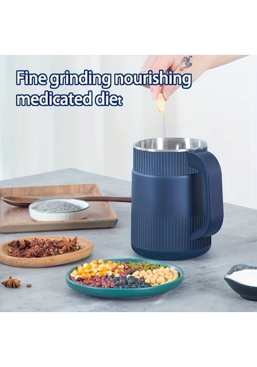 Xuweiwei Beyaz Taşlama Makinesi 220 240v Elektrikli Öğütücü Kahve Değirmeni Ev Tipi Küçük Tahıl Un Değirmeni Beyaz