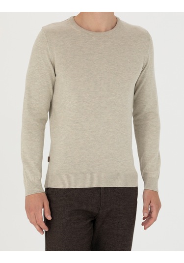 Pierre Cardin Erkek Kum Melanj Kazak /triko 50270179-vr123 Kum Melanj