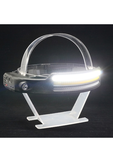 Powerdex Profesyonel Esnek Kafa LAmbası PD-1172 Siyah