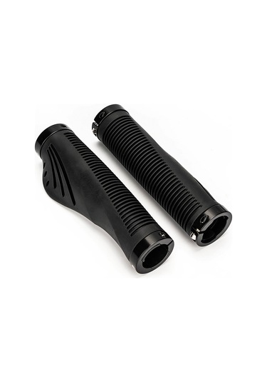 Hombey Mtb El Tutamakları, Alüminyum Çift Taraflı Kilitleme, Ergonomik Anti-skayma, Şok Emici Lastik, Siyah 22.2mm Çok Renkli