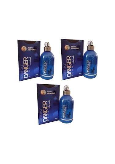Morfose Danger Sportive Erkek Parfüm EDC 100 ML x3