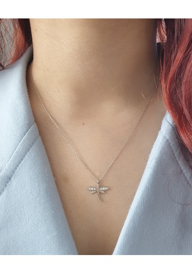 MAGRİB 925 ayar gümüş yusufçuk model gümüş kolye