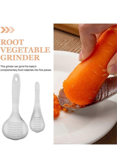 Adet Sarımsak Paslanmaz Çelik Meyve Sebze Rende Kaşık Sarımsak Ez Çok Renkli