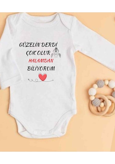 Lupi İsimli Zıbın Yazılı Bebek Zıbın Fil Dişi-mor Beyaz