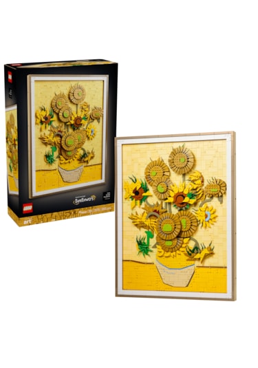 LEGO® Art Vincent van Gogh – Ayçiçekleri 31215 - Yetişkinler için Yaratıcı Dekoratif Model Yapım Seti (2615 Parça)