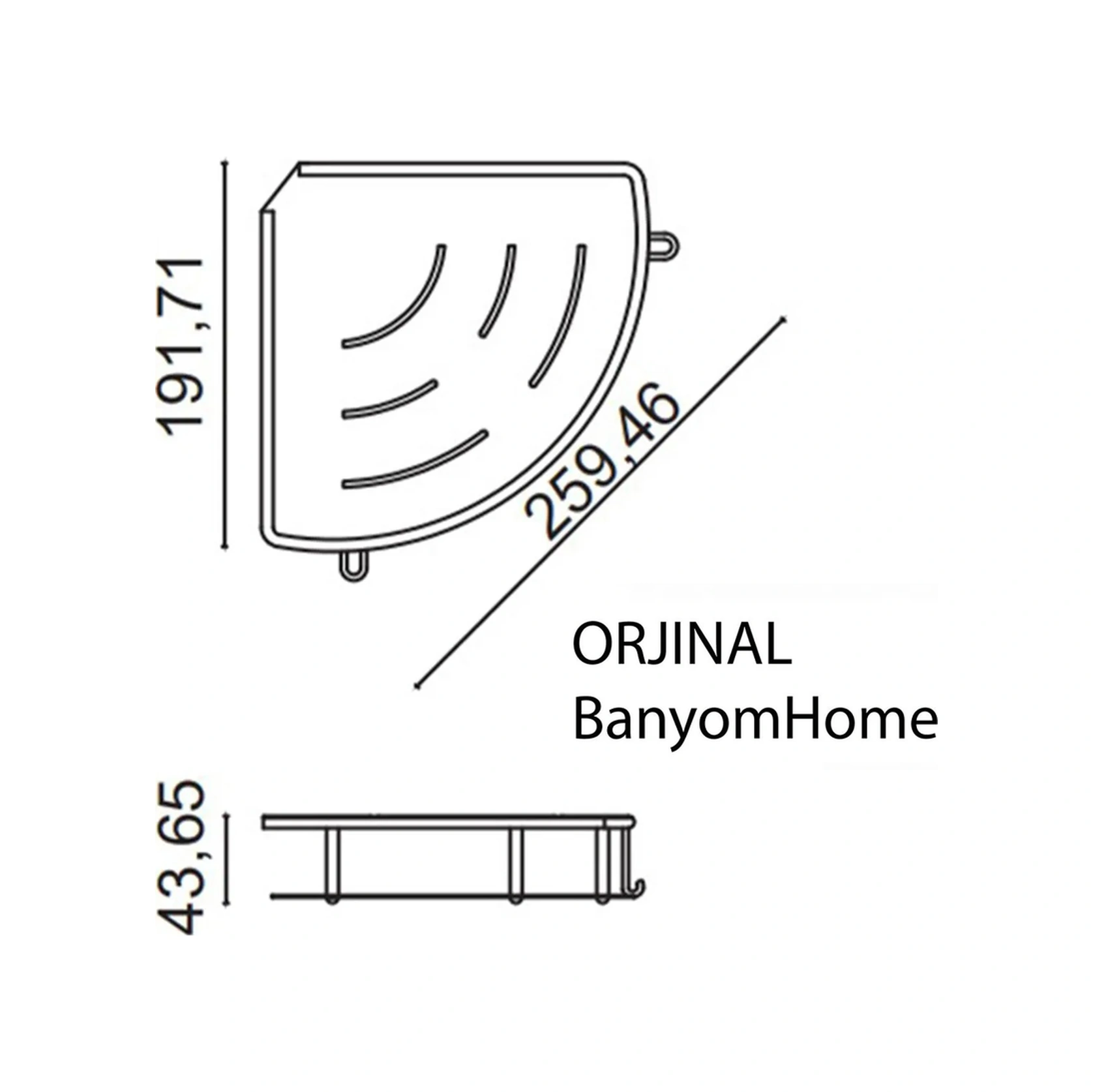 Çelik Banyo Paslanmaz Çelik Mat Şampuanlık Köşe Süngerlik Mat