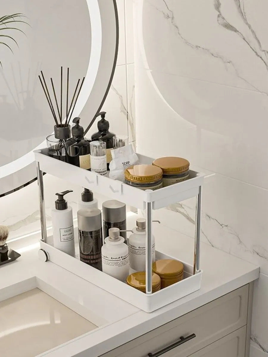 Vkarman Bulaşık Makinesi Üstü İçin Banyo Rafı Bulaşık Makinesi Üstü İçin Banyo Rafı 303395758 Beyaz