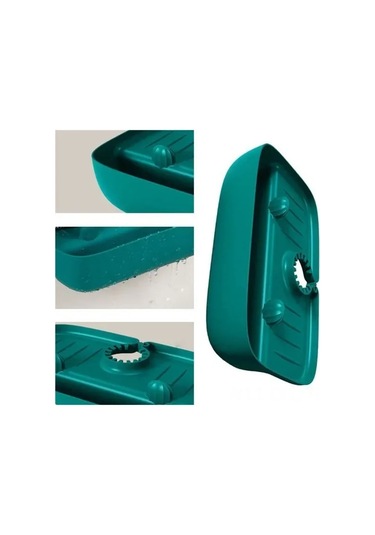 Dofolink Mutfak/banyo Su Arıtma Faucet Anti-splash Silikon Mat - Sulama Engelleme, Organizasyon Ve Kuruluşturma İçin Yeşil Renkli Depolama Rafı Yeşil