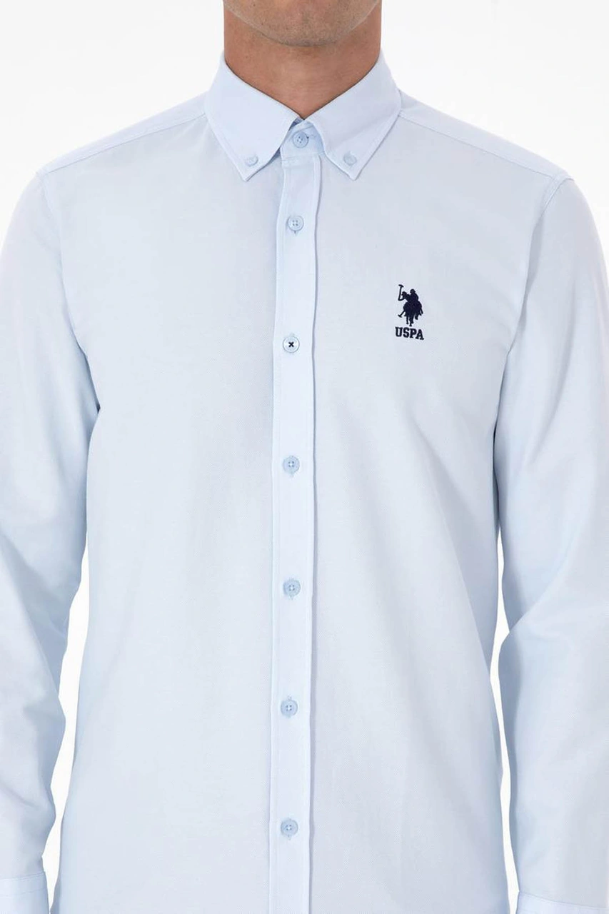 U.s. Polo Assn. Nova025k Açık Mavi Erkek Gömlek 2225592 Açik Mavi