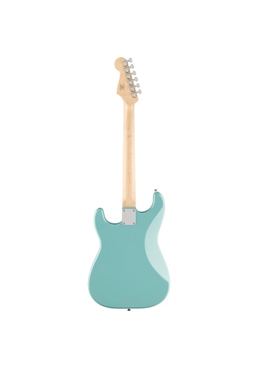 Squier Sonic Limited Edition Stratocaster Hard Tail Akçaağaç Klavye Tropical Turquoise Elektro Gitar Yeşil