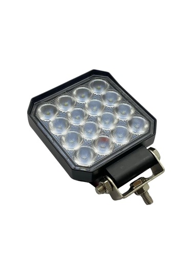 Mars 10v-30v Çalışma Lambası Kare 16 Ledli 110 110 35 Mm