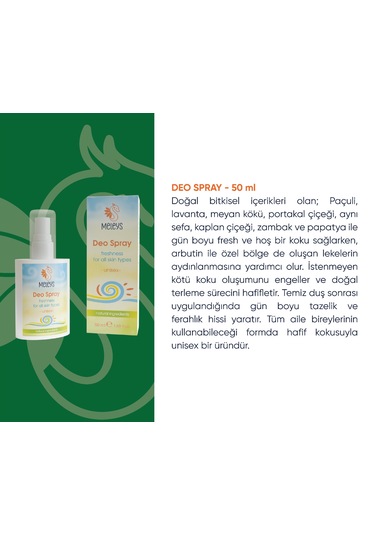 Meleys Vücut ve Genital Bölge Spreyi Unisex 50 ML