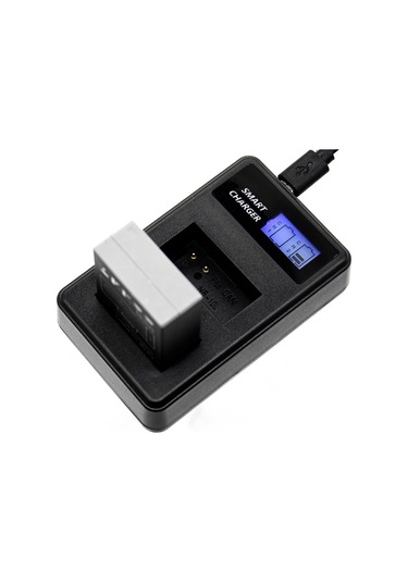 Cbtx Canon Sx40 Hs Sx40hs Uyumlu Lcd Ekran Çift Kanallı Nb-10l Usb Pil Şarj Cihazı