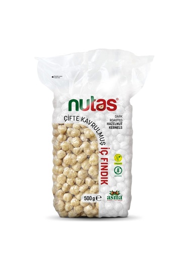 Nutas Çifte Kavrulmuş İç Fındık - 500g Vakum Paket Diğer