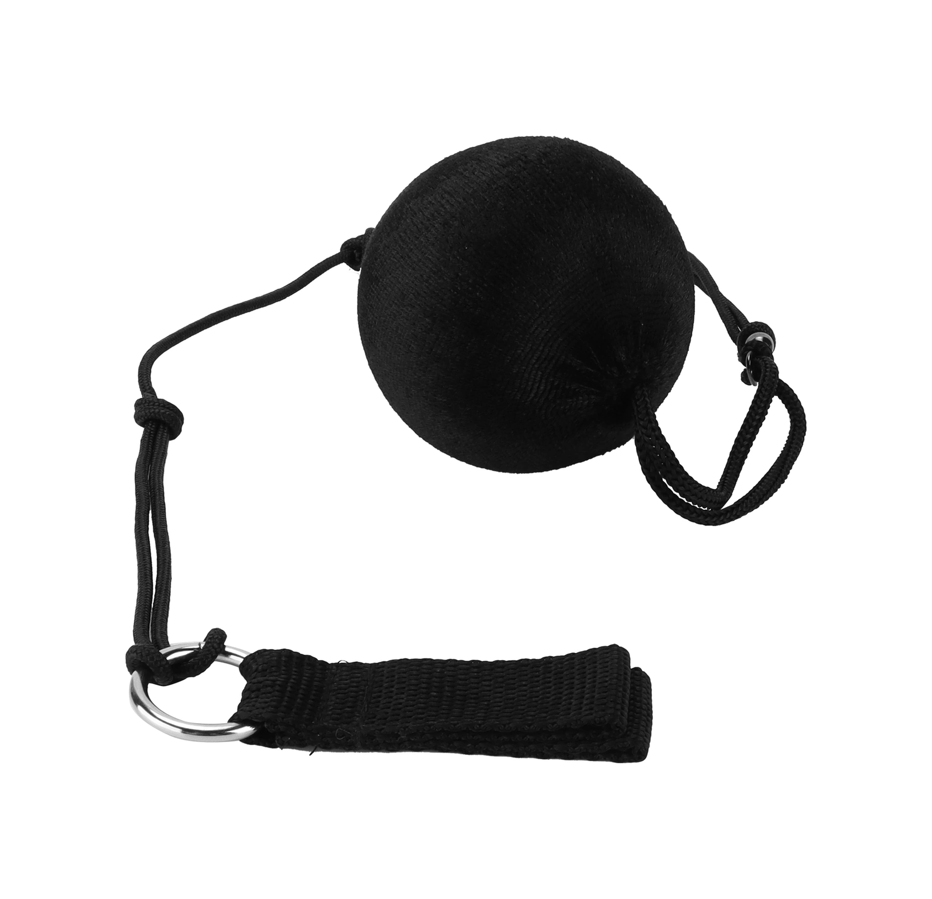 Wezone Belly Dance Egzersiz Ve Gösteri Propsu - Ayarlanabilir Zincirli Yumuşak Top Siyah, Tek Adet