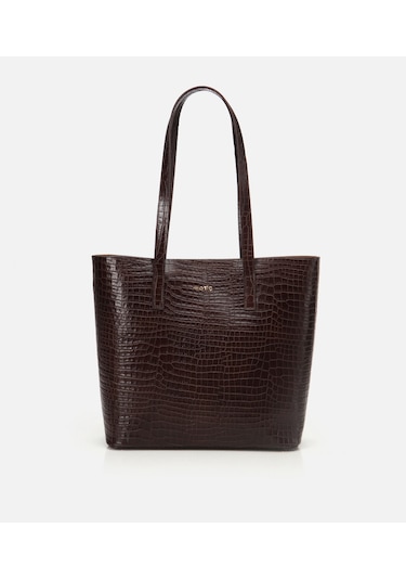 Hotiç Kadın Deri Kahverengi Çıkarılabilir Portföy Çantalı Tote Çanta 03cah310670a480 Kahverengi