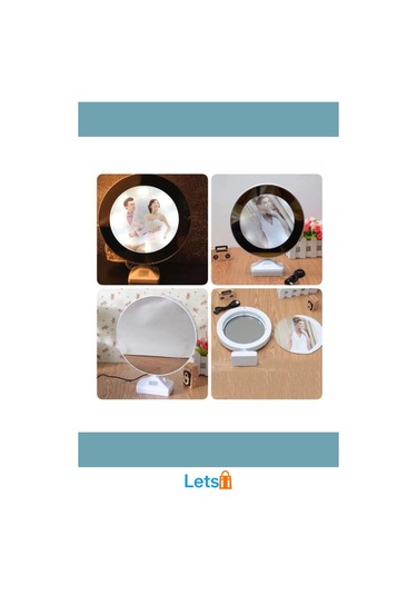 Led Işıklı Sihirli Ayna Çerçeve Fotoğraf Ve Ayna Funky Tasarım
