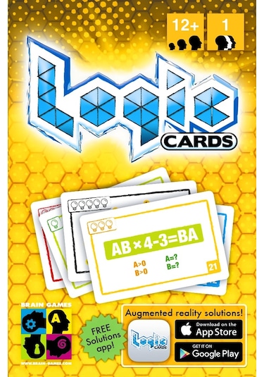 Brain Games Mantık Kartları Sarı (Logic Cards Yellow)