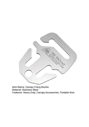 Paslanmaz Çelik Tente Sabitleme Tokası Taşınabilir Hafif Ağır Hizmet Tente İpi Sabitleme Diğer