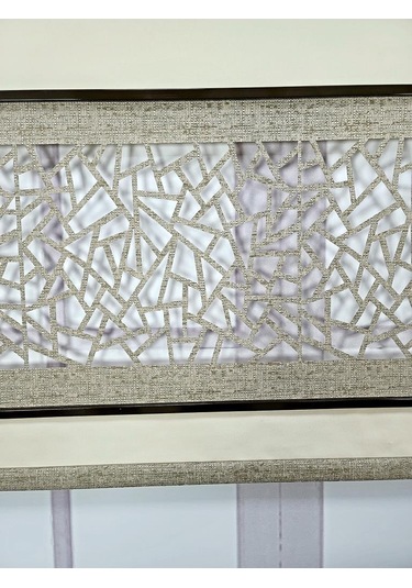 Yeni Nesil Çift Renk Lazer Stor Perde Mat Kalın Kumaşlı Renk Seçenekli Krem