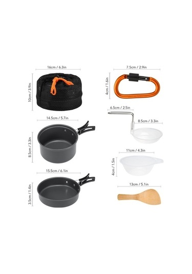 Ulzyvf Canlı Renkli Kamp Kaseleri, 10 Hb Çok Renkli Set, Sofra Ekipmanları Çok Renkli