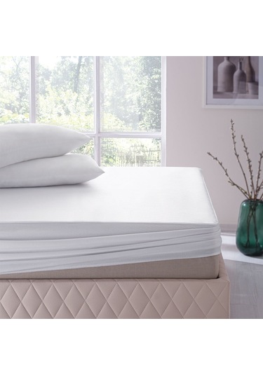 Puffy Semmy Su Geçirmez Fitted Alez (160 x 200 CM) Beyaz