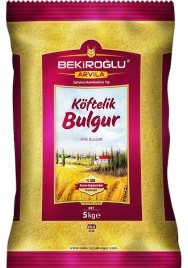 Bekiroğlu Arvila Köftelik Bulgur 5 KG