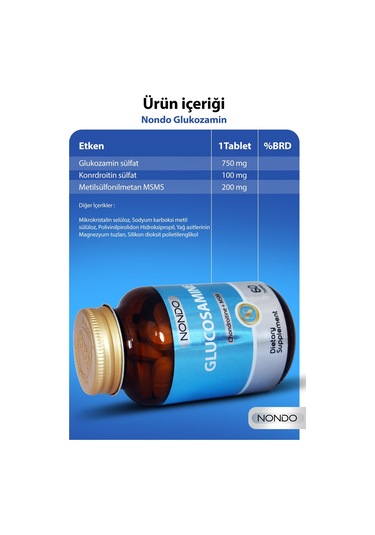Nondo Glukozamin 60  Tablet