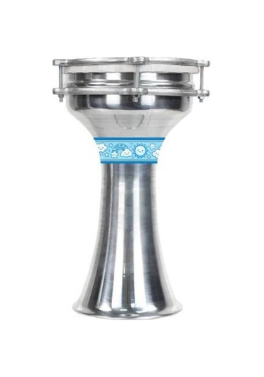 Midex Dbk-01bl Çocuklar İçin1 Numara Alüminyum Darbuka Seti 30x17 Cm