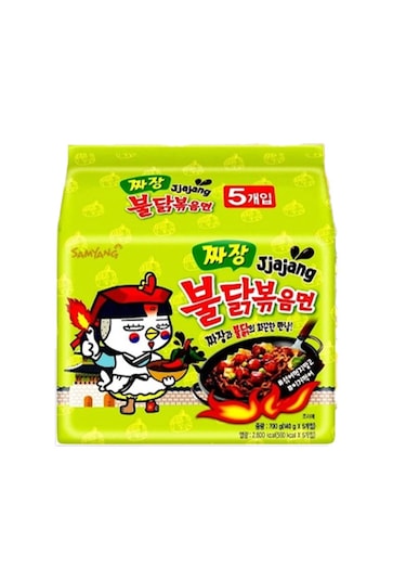 Samyang Hot Chicken Jjajang Ramen 140 Gr X5 Adet