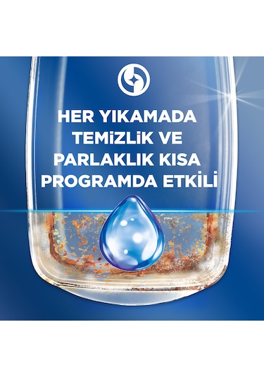 Finish Hepsi Bir Arada Konsantre Jel Bulaşık Makinesi Deterjanı 2 x 1 L