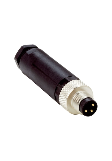 Sick Ste-0803-g 6037322 ,m8/3-pin, Düz Erkek Soket