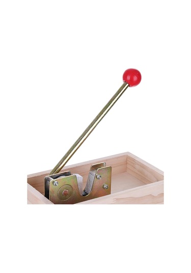 Premium Macadamia Nut Kraker Seti - Fındık İçin Kolay Kabuk Açıcı, Büyük Ahşap