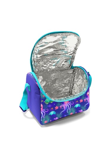 Coral High Beslenme Çantası 12783, Kız Çocuk, Lavanta Turkuaz Deniz Anası, Isı Yalıtımlı Lavanta - Turkuaz