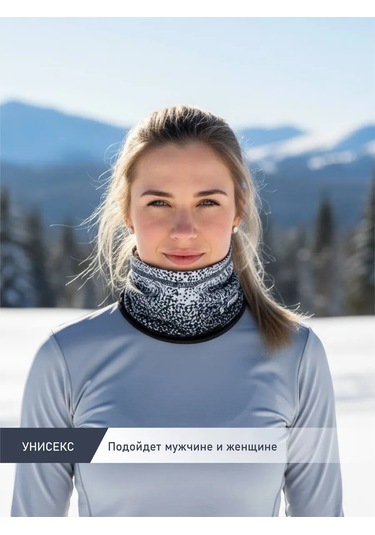 S-prınt Kış Sporları İçin Bandana Balaklava Spor Buff Türkçesi: Kayak İçin Bandana-tüp Spor Balaklava Buff 211298352 Siyah