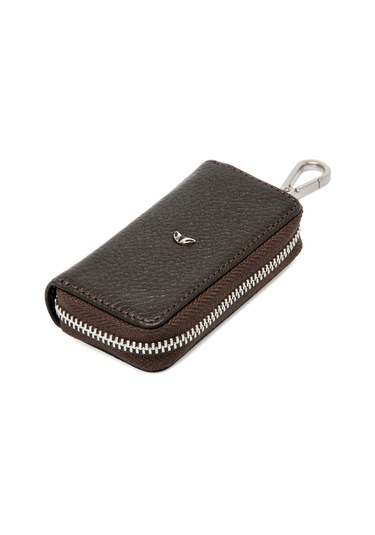 Tergan Kahve Deri Unisex Anahtarlık 00257a7p
