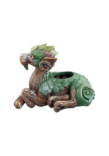 Fantastik Hayvanlar Saksılar Etli Bitki Saksıları Bahçe Heykeli B