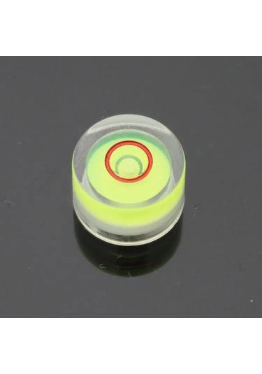 Hangfox Küçük Dairesel Seviye Aleti 25x10mm - Mikro Denge Ölçer - Evrensel Uygulama