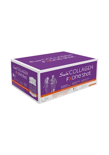 Suda Collagen FXone Shot Portakal Aromalı 60 ml x 30 Shot