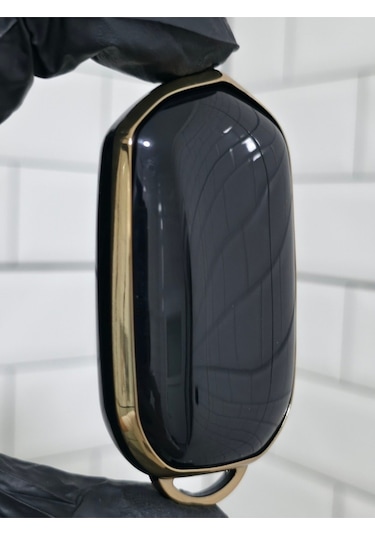 Togg T10x 3 Tuşlu Smart Nano Koruma Anahtar Kılıfı Siyah Gold Altın Renk Yüksek Kalite