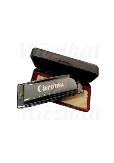 Chroma 10 Delikli Mızıka Professional Harmonica Do C