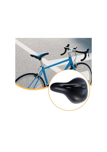 Homyl Yeni Başlayanlar Ve Tutkunlar İçin Bisiklet Sele Minderi Siyah