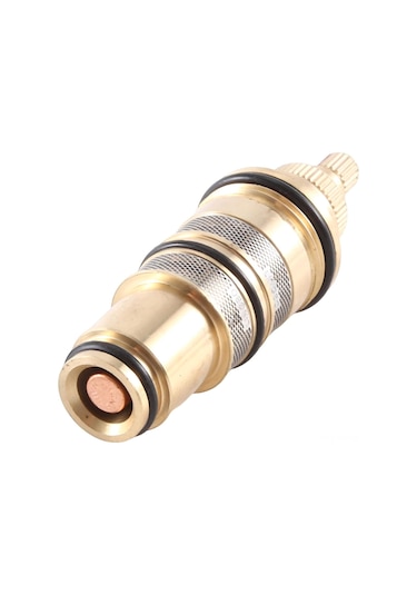 Vkemall H-9 Valf Şpoliği İle Bakır Konstat Termostatlı Duş Sistemi Karışım Valfi Tamir Seti Altın