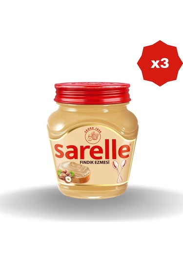 Sade Fındık Ezmesi 350 Gr - 3 Adet