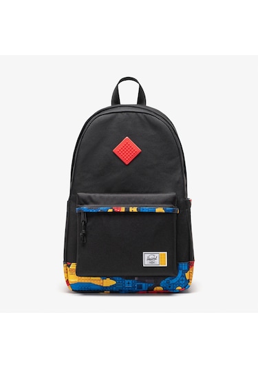 Herschel X Lego Classic Çocuk Siyah Sırt Çantası 11605 Siyah