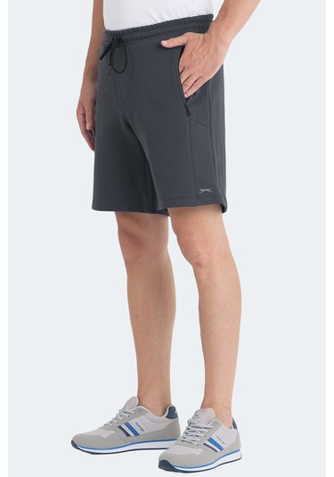 Slazenger Vılte 2 Li Set Erkek Şort Koyu Gri - Su Yeşili