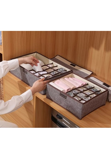 Lisahome İç Çamaşırı Saklama Düzenleyici 194288872 Gri