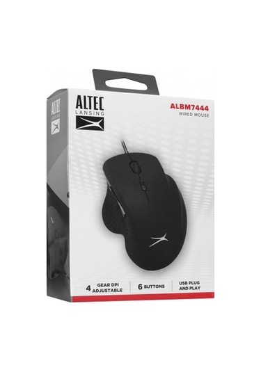 Altec Lansing ALBM7444 2.4GHz USB 3200 DPI Kablolu Optik Mouse